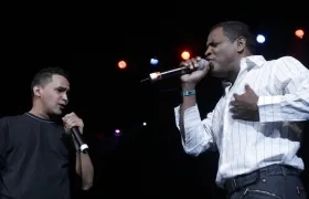 Jorge Celedón y Omar Geles. 