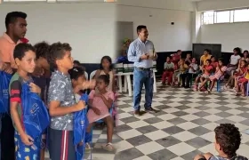 La donación fue por 100 millones de pesos.