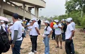La intervención se realizó en Las Cayenas.