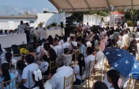 Misa en homenaje a los niños fallecidos en la tragedia de Fundación. 