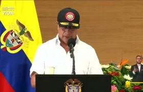 El presidente Petro desde Rosas, Cauca