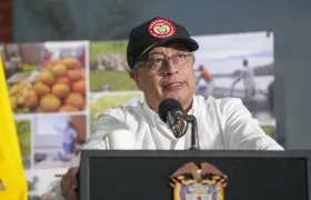 El Presidente Gustavo Petro.