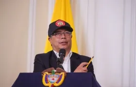 El Presidente Gustavo Petro.