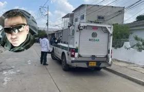 Jaider Gregorio Amador Quessep fue asesinado en esta cuadra del barrio San Luis. 