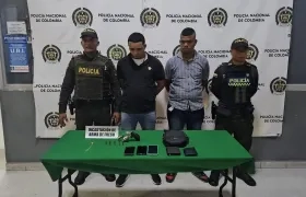 Los capturados tienen 26 y 27 años.