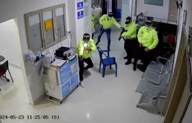 Imagen de los sicarios que perpetraron el ataque.