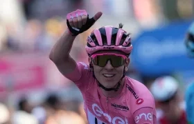 Tadej Pogacar, campeón del Giro de Italia.