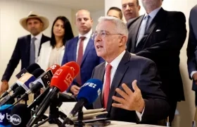 El expresidente Álvaro Uribe Vélez.