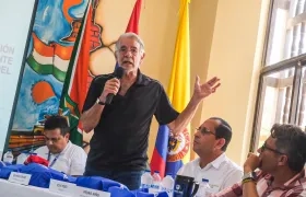 El Gobernador del Atlántico, Eduardo Verano.