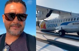 El músico y catedrático Johan Peñaloza iba en el avión de Satena que quedó en la pista de San Andrés