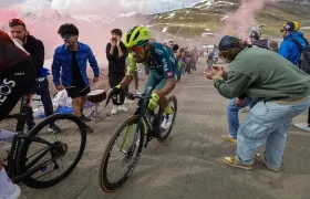 Daniel Felipe Martínez, ciclista colombiano del Bora Hansgrohe.
