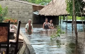 Así permanecen algunas poblaciones vecinas del río Cauca en la Mojana