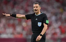 Vincic dirigió al Dortmund en el partido de vuelta por los cuartos de final contra el Atlético de Madrid.  