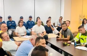 Mesa de trabajo liderada por la AMB.