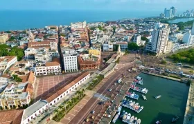 Panorámica de Cartagena, la ciudad más visitada de Colombia