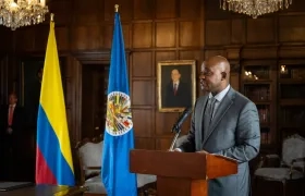 El Canciller Luis Gilberto Murillo.