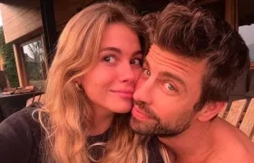 Clara Chía y Gerard Piqué.