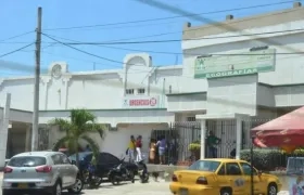 Centro médico donde se encuentran los lesionados. 