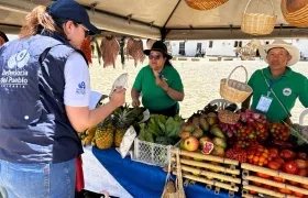 La Defensoría estuvo en el Día del Campesino en Villa de Leyva.
