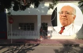 Rafael Campo Miranda y la casa donde nación.