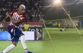 Jermein Peña en una foto de archivo. En la siguiente, la pelea de ayer en un partido en el Colegio Americano