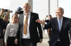 El fundador de WikiLeaks, Julian Assange. 