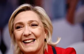 La líder ultraderechista francesa Marine Le Pen.