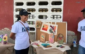 Milenis Alvear, beneficiaria de ‘Barranquilla va pa' lante’.