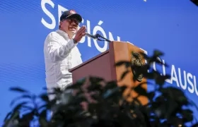 El Presidente Gustavo Petro.