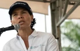 La exministra de Deporte, Astrid Bibiana Rodríguez Cortés.