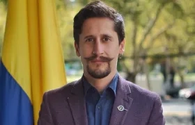 Sebastián Guanumen, oficialmente es embajador de Colombia en Chile.