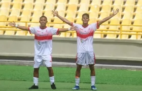 Yobert Salazar y Leyner Liñán.