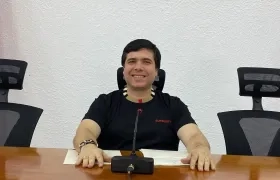 El concejal Andrés Felipe Ortiz  (Partido Conservador)