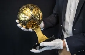 El Balón de Oro ganado por Maradona en el Mundial de México 86.