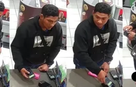 Andrés Alfonso de La Hoz De la Cruz, capturado.