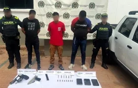  Las autoridades señalan que los capturados cuentan con una amplia trayectoria criminal.