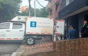 La vivienda de la Comuna 10 La Candelaria en la que fue hallado sin vida el ciudadano chileno