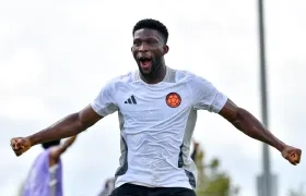 Jefferson Lerma, autor del segundo gol de Colombia contra Paraguay, volverá a ser titular ante Costa Rica.