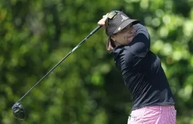 María José Uribe, golfista colombiana. 