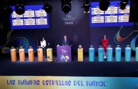 El sorteo del Mundial sub-20 femenino se cumplió este miércoles, en Bogotá. 