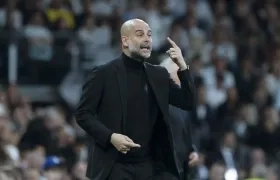 Pep Giardiola, actual entrenador del Manchester City. 