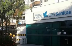 Foto referencia de una oficina de Sanitas en Barranquilla