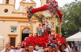 Santa Ana, la patrona de Baranoa. 