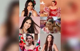 Adjany Kappen, Tatiana Angulo, Gloria Morillo, María Luna Jaramillo, Michelle Senior, Paola Herrera.
