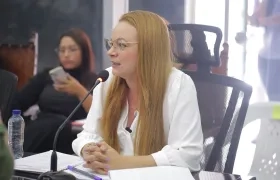 Alejandra Moreno, diputada del Atlántico.