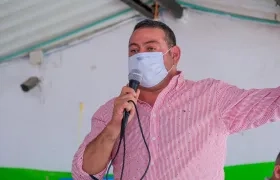 El Alcalde de Ponedera, Aristarco Romero Meriño.