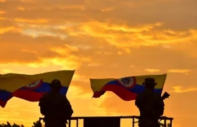 Bandera de Colombia.