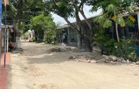 Cuadra donde ocurrió el crimen en el barrio Villa María. 