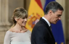 Begoña Gómez y Pedro Sánchez.