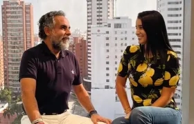 Armando Benedetti y Adelina Guerrero.